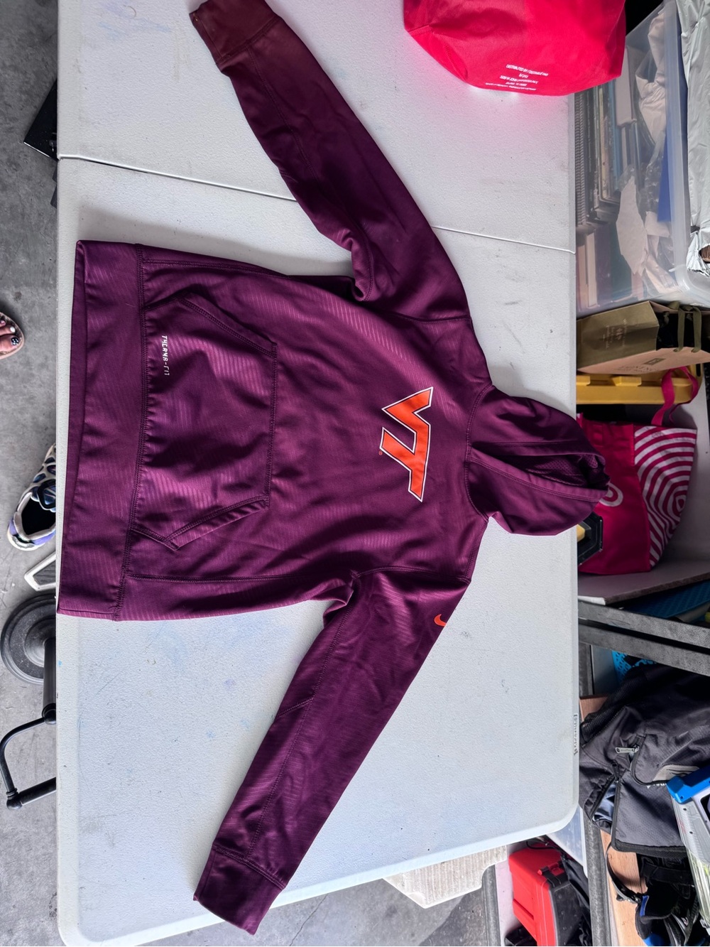 Virginia Tech Maroon VT Pullover Hoodie